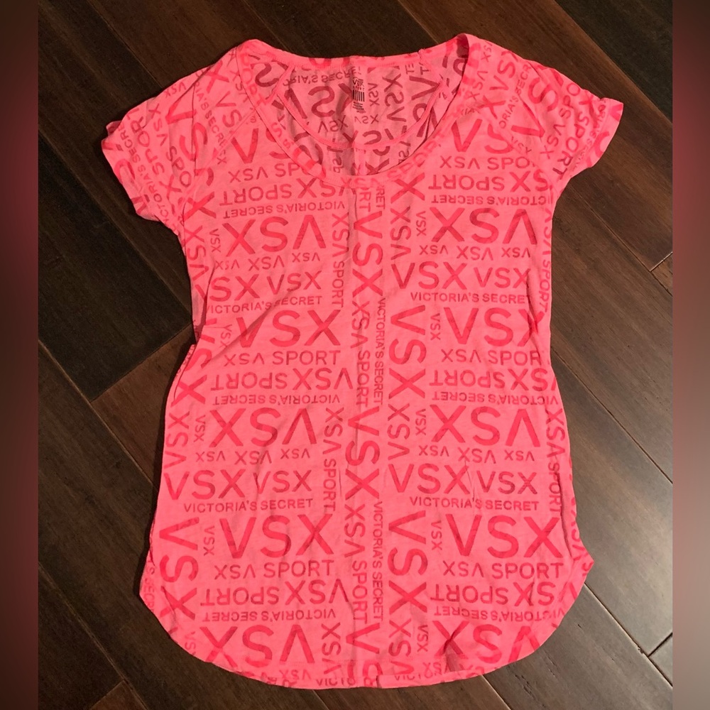 Victoria's Secret Neon Pink Graphic Tee